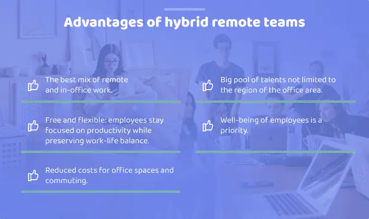 Benefits of Hybrid Work