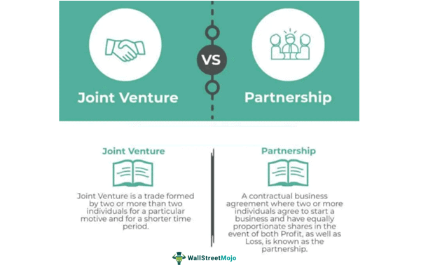 The differences between Joint Venture and Partnership