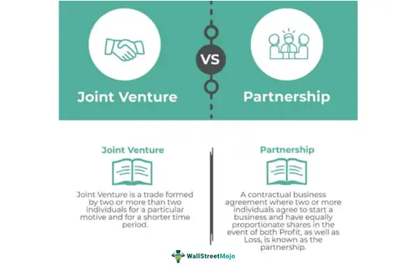 The differences between Joint Venture and Partnership