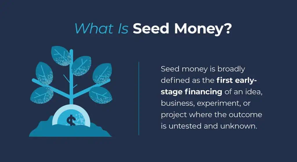 What is seed money?